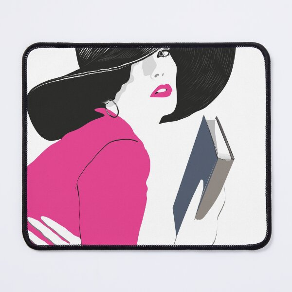 Item preview, Woman reader with hat designed and sold by Emi Yañez.