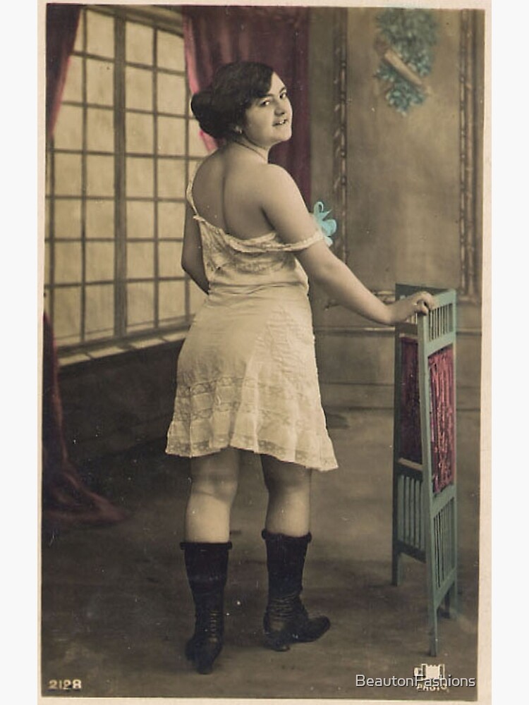 Carte Postale Vintage - Glamour Lady Signée Jean Gilles - Originale