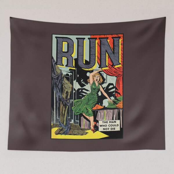 Item preview, Vintage Undead Monster Skeleton Spooky Retro Horror Poster Halloween Gift designed and sold by TheAplus.
