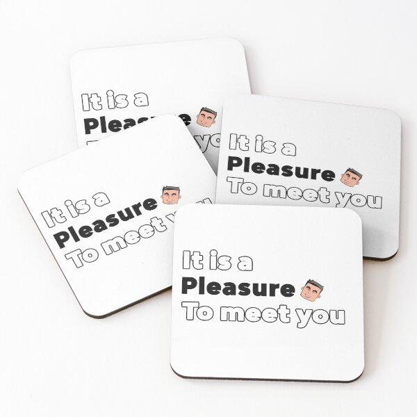 Item preview, It is a Pleasure To meet you T-Shirt designed and sold by AGPAdesign.