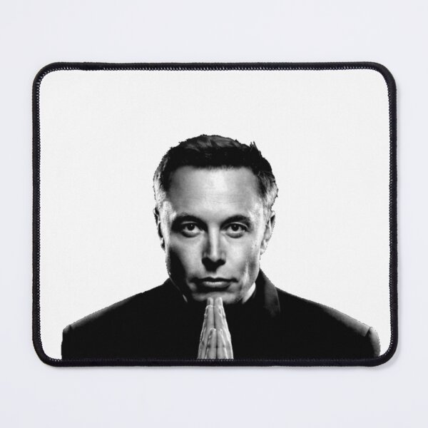 Item preview, Elon Musk Thoughtful designed and sold by NoTimeToWaste.