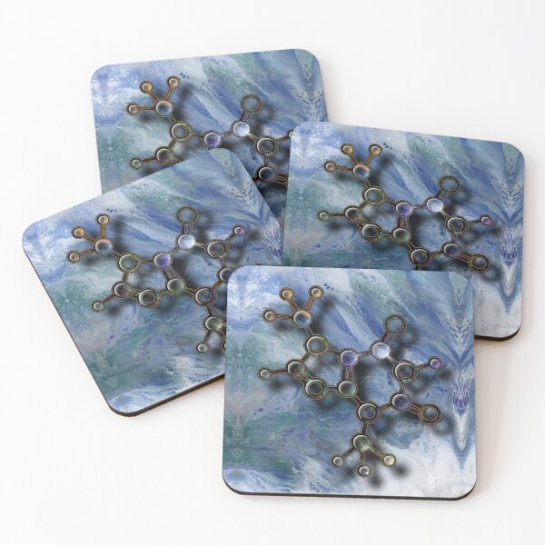 Item preview, Theobromine: Chocolate Molecule designed and sold by Fluid Visions.