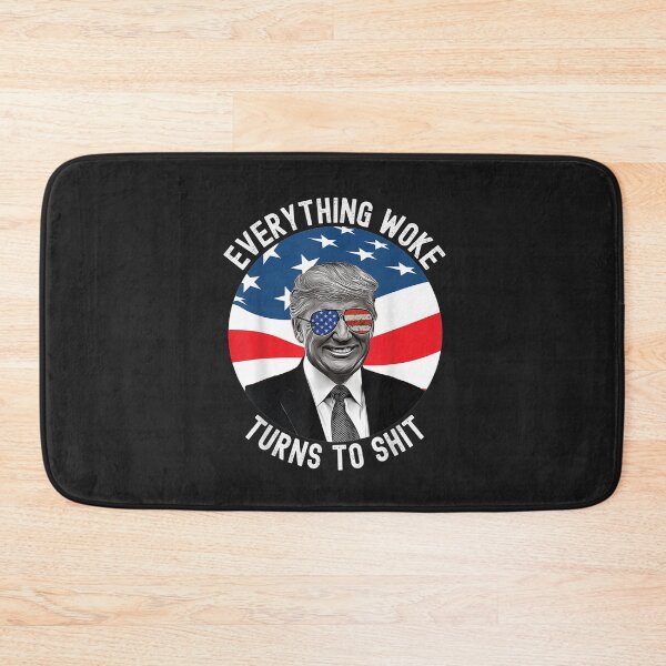 Item preview, Trump Everything Woke Turns To Shit T-Shirt designed and sold by Blue-Rechard.