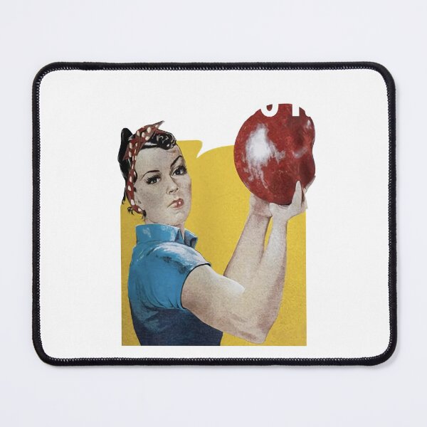 Item preview, Rosie The Bowler Funny Bowling Ball Team Uniform designed and sold by LeoChambera.