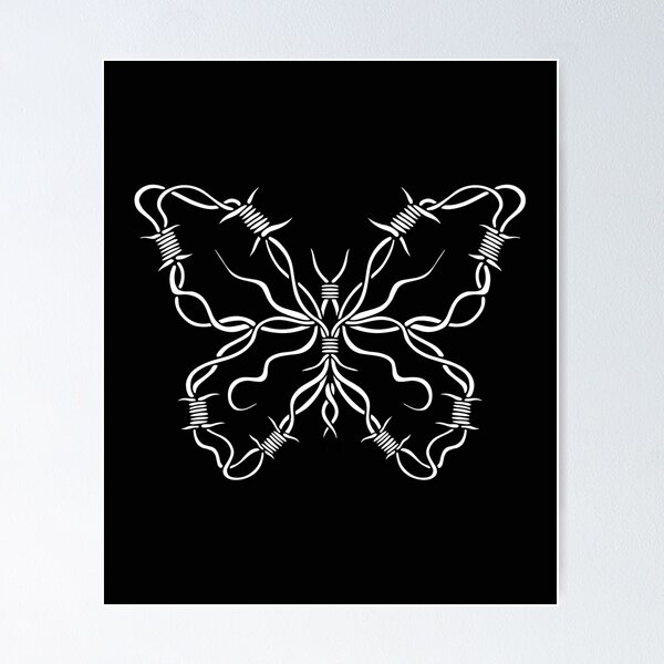 Item preview, Butterfly barbed wire designed and sold by DerSenat.