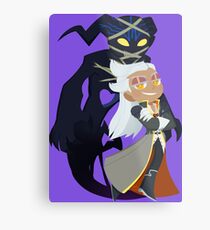 Chibi Ansem and Guardian Metal Print