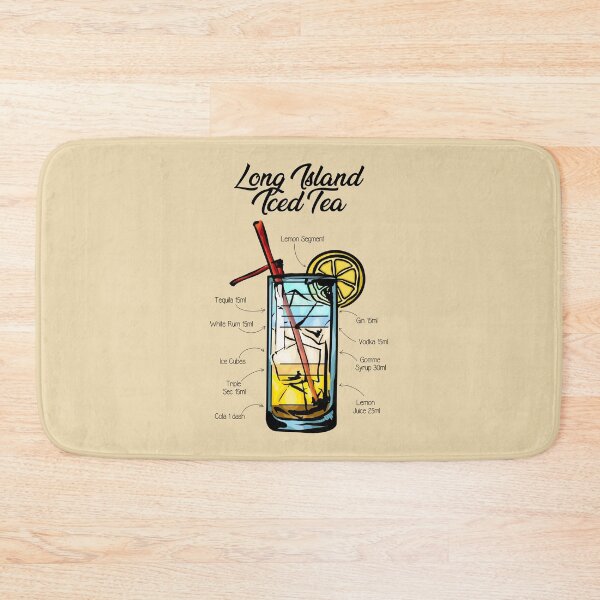 Item preview, Long Island Iced Tea Cocktail Recipe designed and sold by HuckleberryArts.
