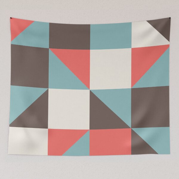 Item preview, Triangles and Squares Pattern designed and sold by SPF14.