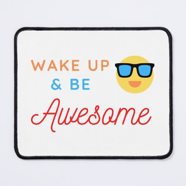 Item preview, Wake Up and Be Awesome designed and sold by Dreaming-Cocoon.