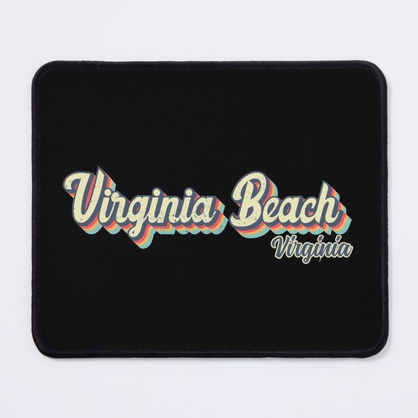 Item preview, Virginia Beach city Virginia Retro Vintage 70s rainbow designed and sold by Teelogic.