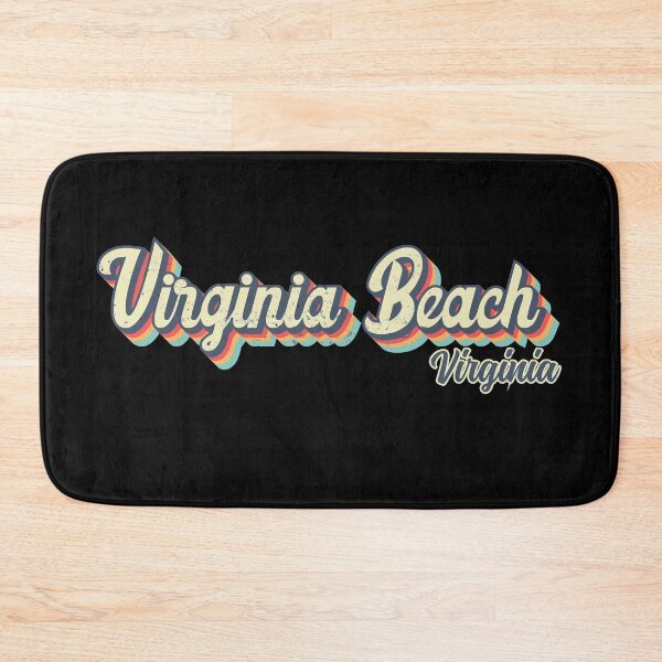 Item preview, Virginia Beach city Virginia Retro Vintage 70s rainbow designed and sold by Teelogic.