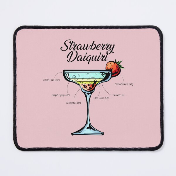 Item preview, Strawberry Daiquiri Recipe designed and sold by HuckleberryArts.