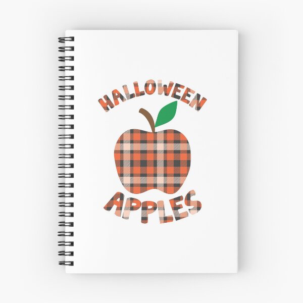 Item preview, Halloween Apples | Checkered Plaid Pattern Apple designed and sold by GravitiTees.
