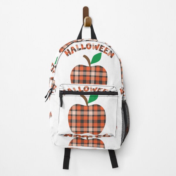 Item preview, Halloween Apples | Checkered Plaid Pattern Apple designed and sold by GravitiTees.