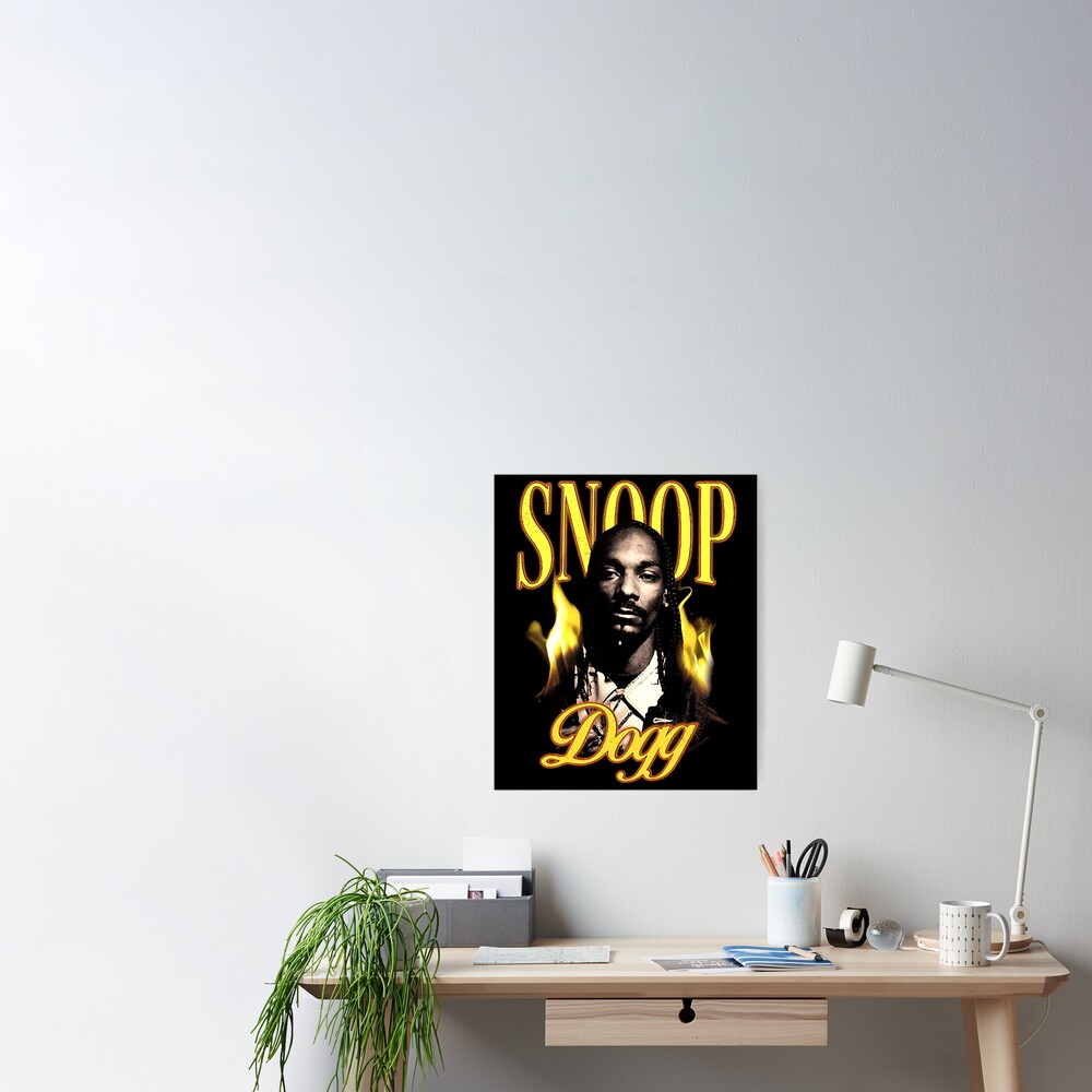 Snoop Dogg Fire Vintage 90s | Poster