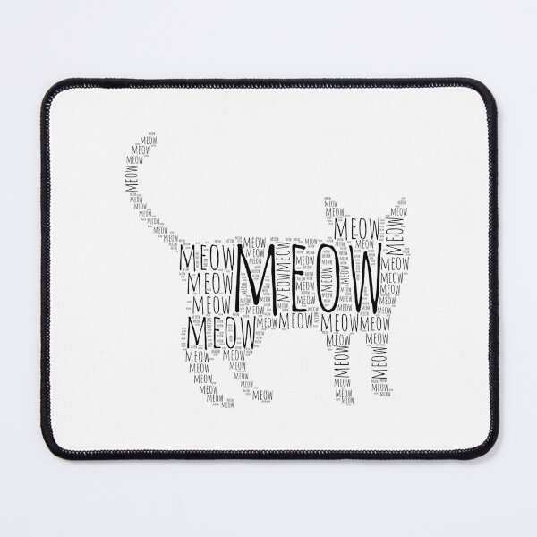 Item preview, Cats Meow (black text) designed and sold by planDpromotions.