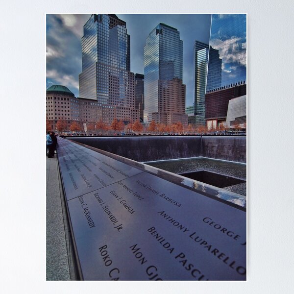 Poster Grande New York - Freedom Tower Manhattan - 100x140 Cm