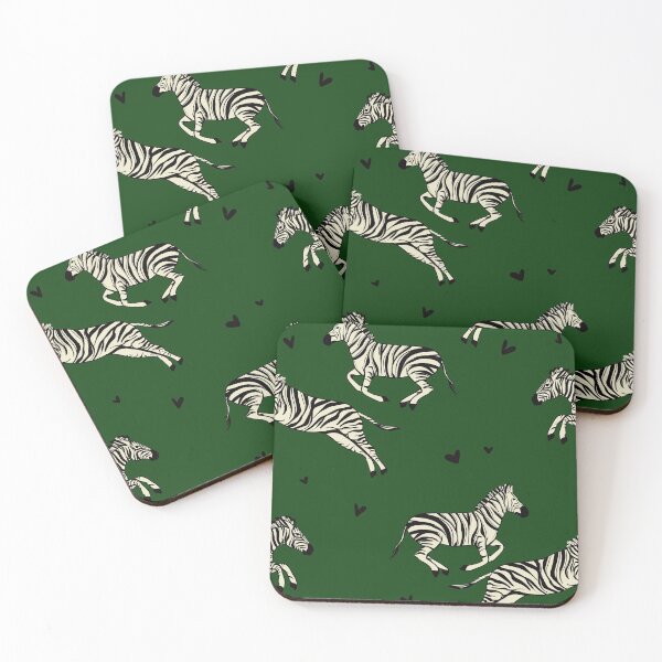 Item preview, Vintage Zebra green  designed and sold by Milatoo.