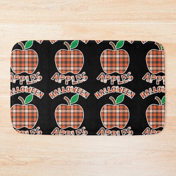 Item preview, Halloween Apples | Plaid Checkered Pattern Apple designed and sold by GravitiTees.