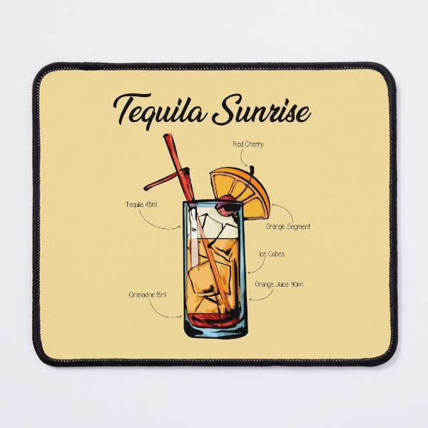 Item preview, Tequila Sunrise Recipe designed and sold by HuckleberryArts.