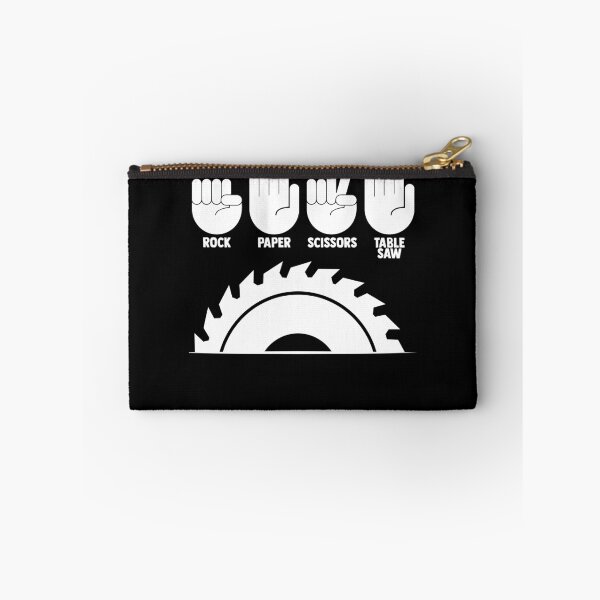 Item preview, Rock Paper Scissors Table Saw Carpentry Sawing Sawdust designed and sold by Nessshirts.