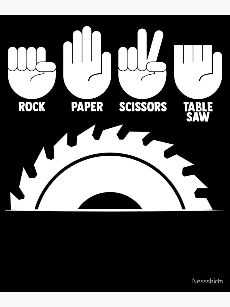 Rock Paper Scissors Table Saw: Mastering Craftsmanship Skills