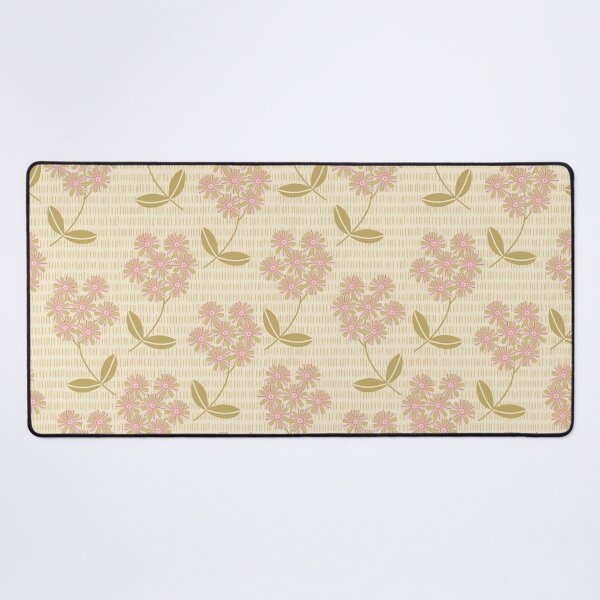 Item preview, Pink green and cream floral pattern designed and sold by Julie Owen.