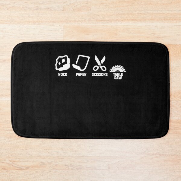 Item preview, Rock Paper Scissors Table Saw Carpentry Woodworking designed and sold by Nessshirts.