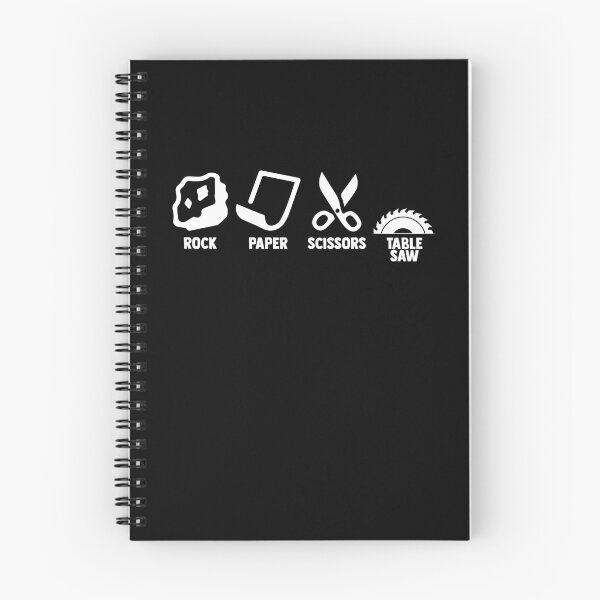 Item preview, Rock Paper Scissors Table Saw Carpentry Woodworking designed and sold by Nessshirts.