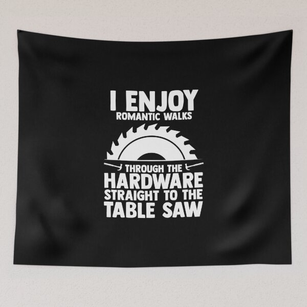 Item preview, I Enjoy Romantic Walks Through The Hardware Straight designed and sold by Nessshirts.