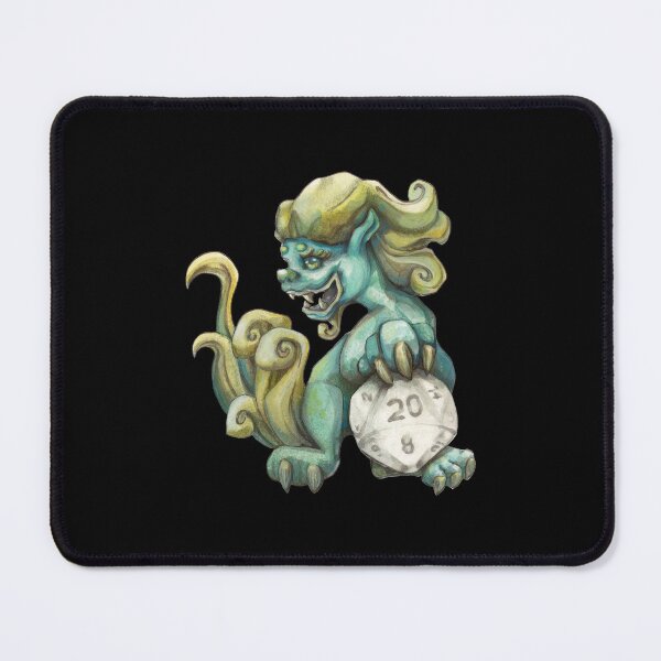 Item preview, Fu Dog With D20 Dice designed and sold by Miriam Steinau.