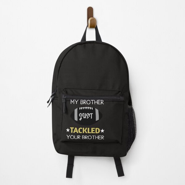 Vista previa del artículo con la obra «Mi hermano acaba de abordar a tu hermano», diseñado y vendido por SarahMohanad.