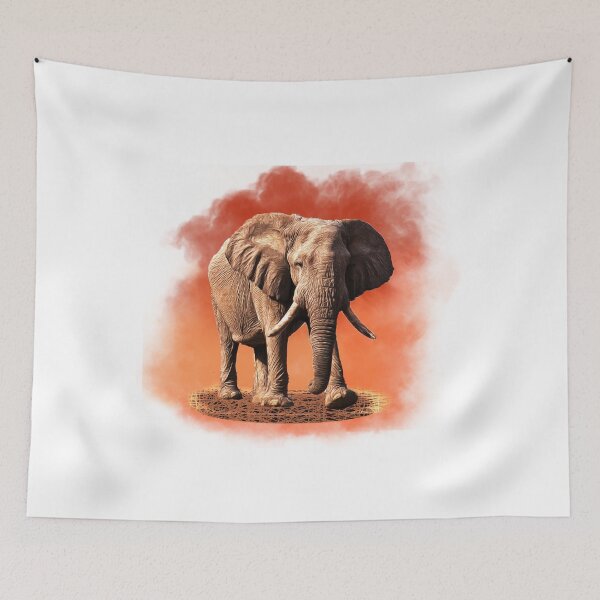 Artikelvorschau, Roter Elefant entworfen und verkauft von BloomingLily.