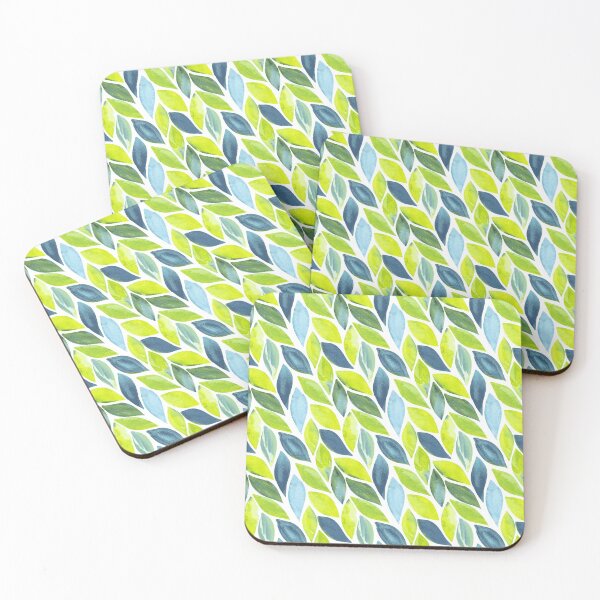 Item preview, Beautiful Green Blue Floral designed and sold by TheLaundryLady.