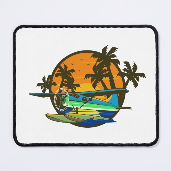 Item preview, Water landing Airplane Tropical designed and sold by artorno.