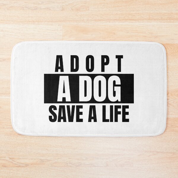 Item preview, Adopt A Dog Save A Life Text design for those who love pet adoption designed and sold by jtancrum61.
