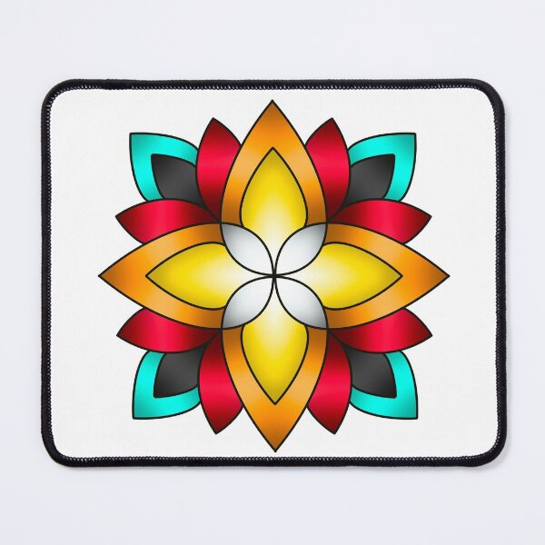 Item preview, Floral - fire colors designed and sold by Niibidoon.