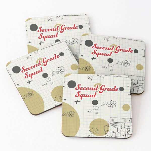 Item preview, Second Grade Squad, 2nd Grade Teachers Dream Team,Hello 2nd Grade Pattern | designed and sold by Boom-llqb.