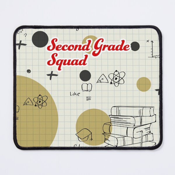 Item preview, Second Grade Squad, 2nd Grade Teachers Dream Team,Hello 2nd Grade Pattern | designed and sold by Boom-llqb.
