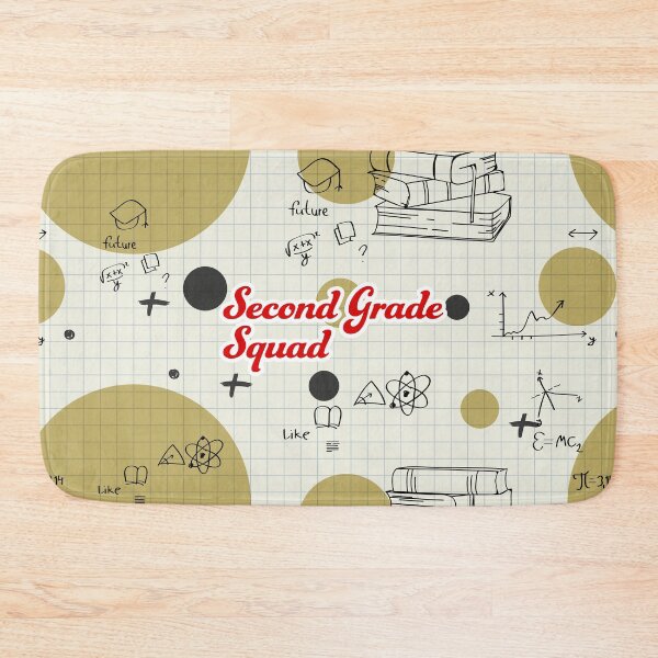 Item preview, Second Grade Squad, 2nd Grade Teachers Dream Team,Hello 2nd Grade Pattern | designed and sold by Boom-llqb.