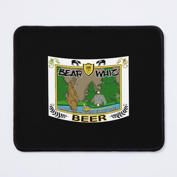 Item preview, Funny Beer Label Bear Whiz Beer For The Outdoorsman designed and sold by dissolvablec.