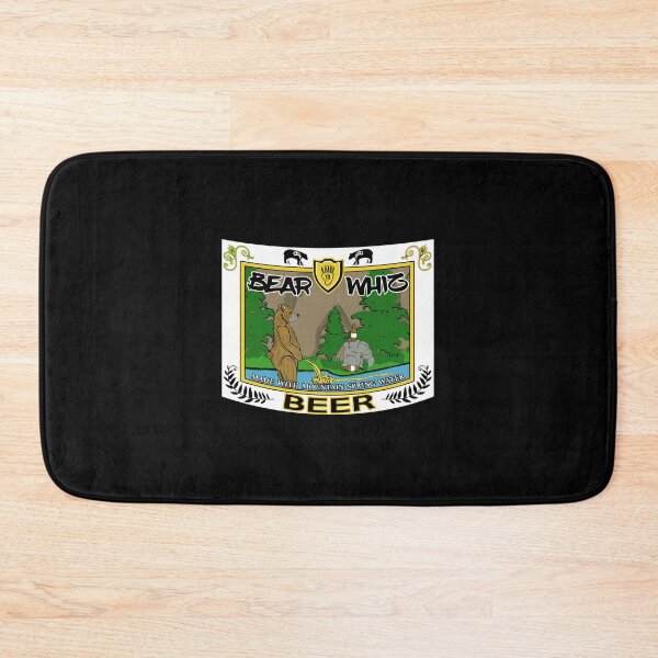 Item preview, Funny Beer Label Bear Whiz Beer For The Outdoorsman designed and sold by dissolvablec.