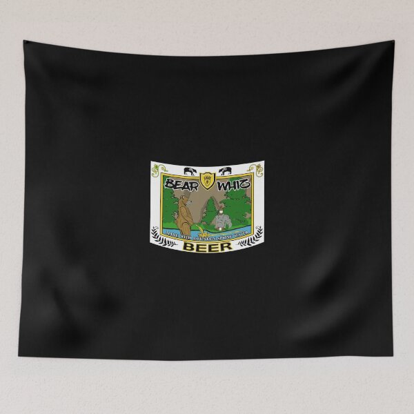 Item preview, Funny Beer Label Bear Whiz Beer For The Outdoorsman designed and sold by dissolvablec.