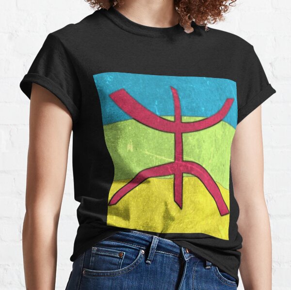 Drapeau Vintage Amazigh T-shirt classique
