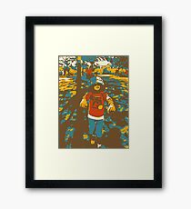 BucketHeadZombie Framed Print
