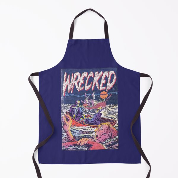 Item preview, Vintage Undead Wrecked Ship Survivor Retro Horror Poster Halloween Gift designed and sold by TheAplus.