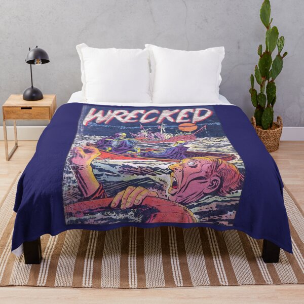 Item preview, Vintage Undead Wrecked Ship Survivor Retro Horror Poster Halloween Gift designed and sold by TheAplus.