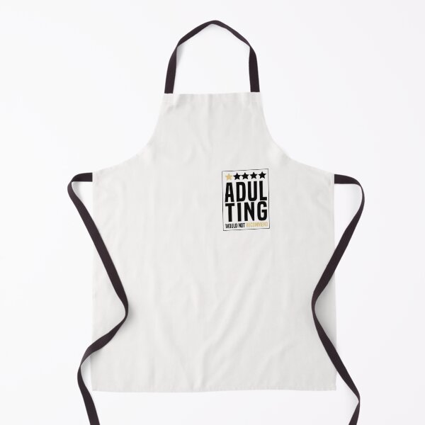 Item preview, Adulting would not recommend designed and sold by Hero Prod.