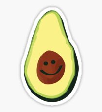 Avocado Smile Sticker