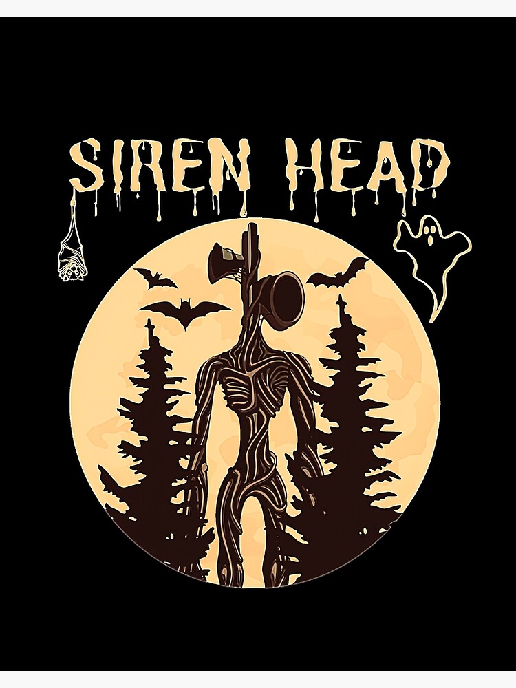 Siren Head figurine | Art Board Print